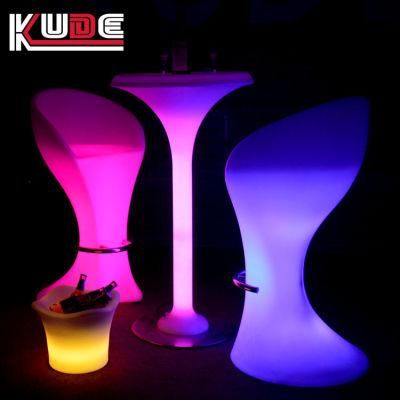 Lighted Wedding Furniture Lighted Club Furniture Modern Plastic Furniture