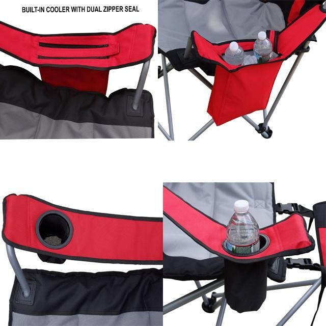Comfortable with Soft Cotton Foldable Chair with Footrest