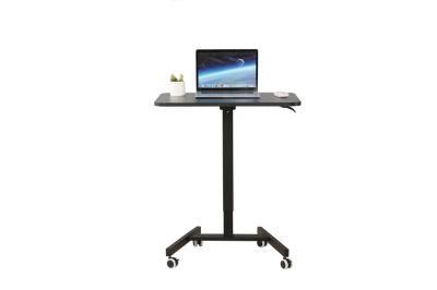 Mobile Laptop Stand Cart Rolling Table Height Adjustable Computer Table