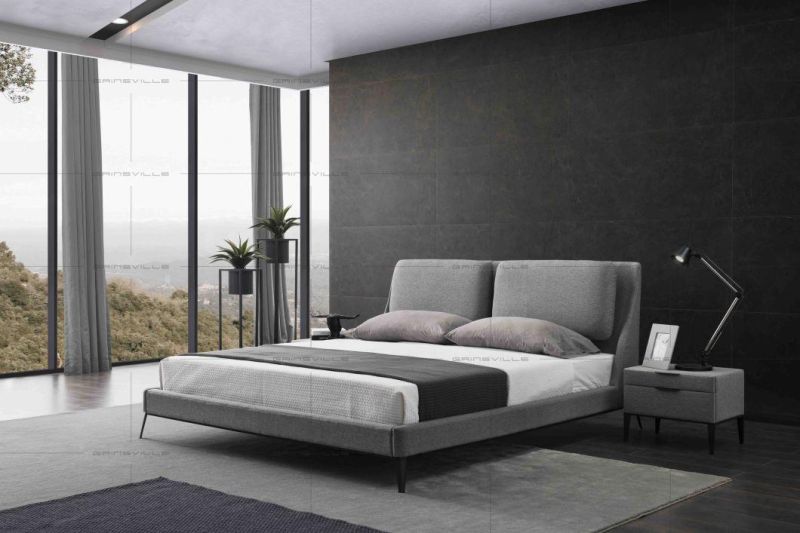 Latest Designe  Home Furniture Modern Bedroom Furniture Bed Set Gc1819