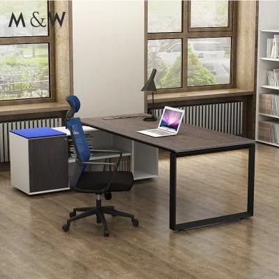 Factory New Design Luxury Modern L Shaped Director Executive Office Furniture Desk
