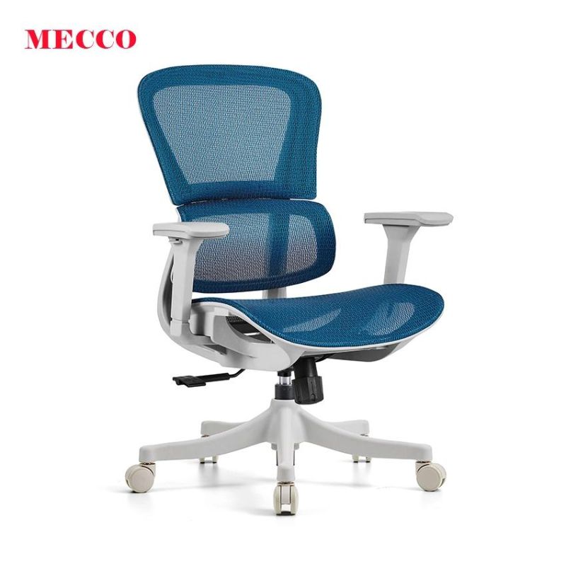Home Adjustable Mesh Visitor Chair with 3D Armrest