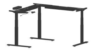 Hot Sale! L-Shape Corner Ergonomic Electric Height Adjustable Desk Steel Frame Office Furniture Office Desk (BGLD-15)
