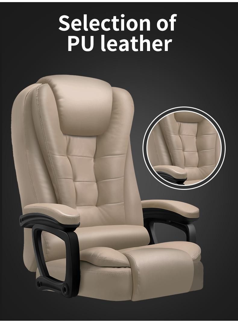 Factory Directly Supplier Ergonomic Manager Executive Chair with Footrest