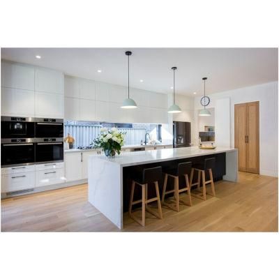 Wooden Melamine Lacquer Customized Modern Design Kitchen Cabinet