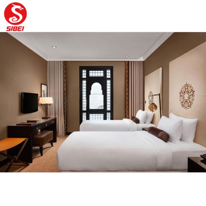 Wholesale Modern Simple Design King Bed Dining Furniture Wooden Hotel Bedroom Furniture
