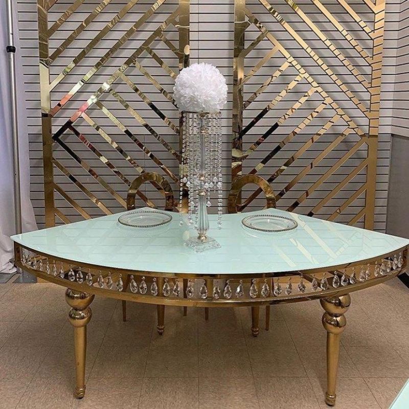 Luxury Marble Dining Table Rectangular Table for Restaurant Hotel Wedding Event Home Banquet Hall Party Use
