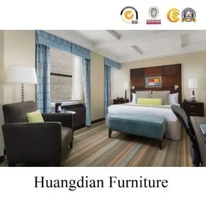 Foshan Supplier Simple Design Hotel Bedroom Suite Furniture (HD1015)