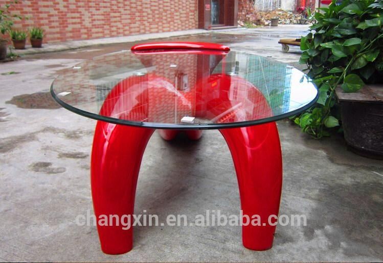 Hot Selling New Modern Fiberglass Coffee Table