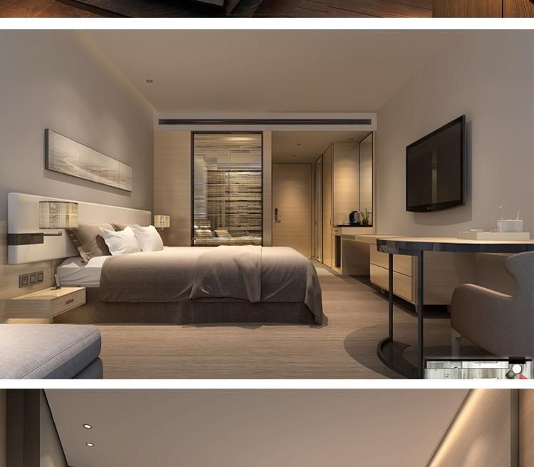 New Design 4 Star Economic Modern Design Elegant Hotel Bed Room Furniture Bedroom Set
