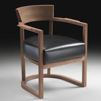 Italian Solid Wood Home Furniture Fashion Hotel Lounge Chair Leisure Chair