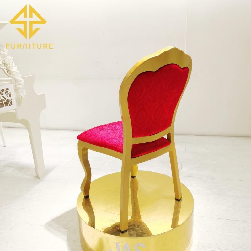 Royal Wood Frame Banquet Chair Wedding Chair for Sell