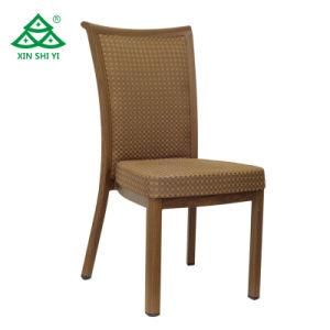 Restaurant Furniture Wooden Dinging Chair with Fabric Cover