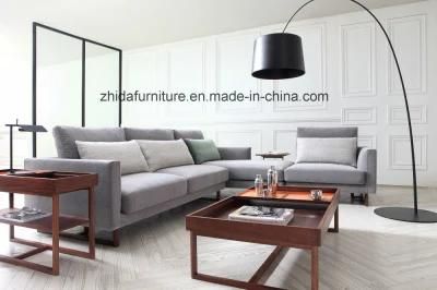 Living Room L Shape Sofa Fabric Sofa Ms1501