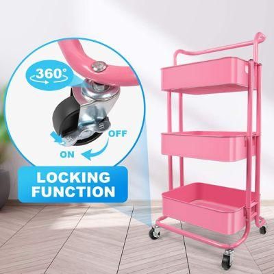 Shopping Checklist Crash Maids Push Kitchen Cart Rolling Trolley