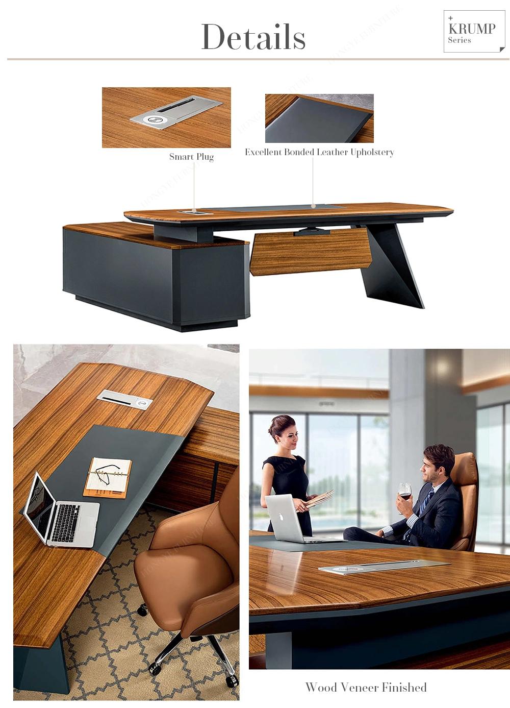 Luxury Modern Boss CEO Executive Desk Office Furniture