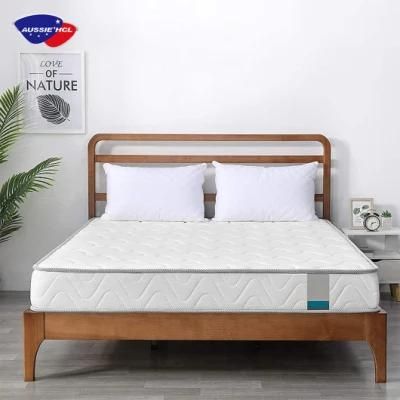 Quality Sleep Well Single Double Full King Mattresses Royal Luxury High Density Swirl Gel Memory Rebonded Foam Mattress