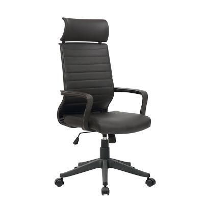 Hot with Armrest Unfolded Training Visitor Office Chairs Executive Foshan Apple Ergonomic Leather Chair