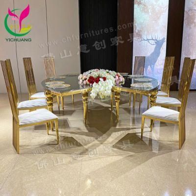 Hyc-St40q New Style Wedding Banquet Round Table and Chair Used
