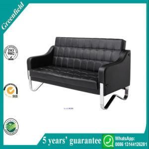 Economic Black Leather Exquisite Comfortable Modern Reception Chair Home Sofa
