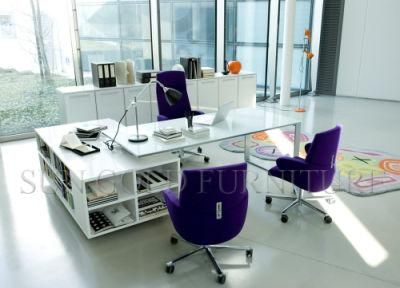 New Design L Shape Executive Desk with Side Cabinet (SZ-OD227)