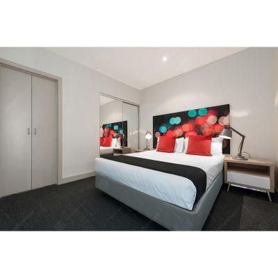 Latest White Elegant Resorts Hotel Apartment Bedroom Furniture