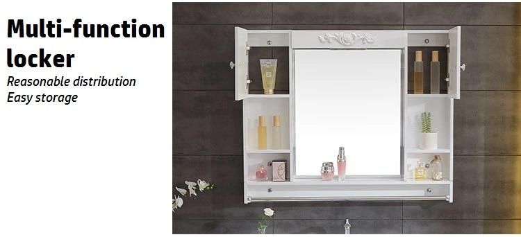 Hot Selling Modern Wall Mounted Waterproof PVC Bathroom Cabinet