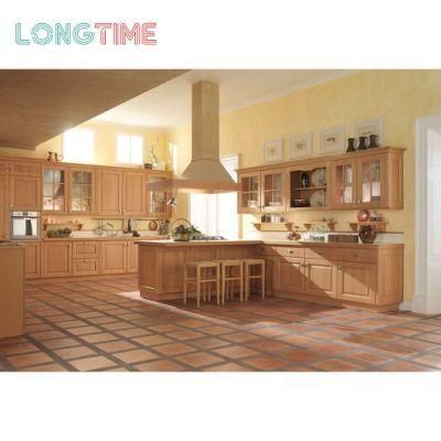 Factory Price American Style Hampter Door Design Kitchen Cabinet