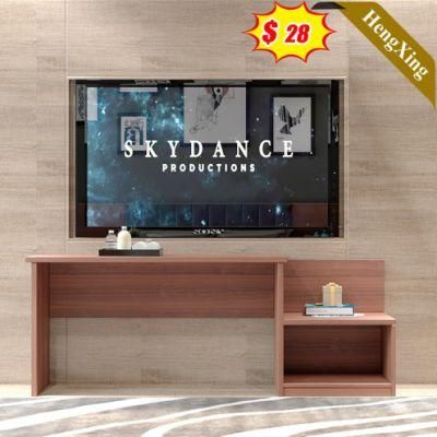 Hotel Bedroom Furniture Customized Modern Colorful Solid Wood TV Cabinet with Drawers