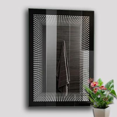 Anti Fog Bathroom Waterproof LED Infinity Wall Mirror with Lights and CE