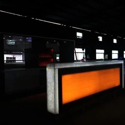 LED Bar Counter for Club Salad Bar Counter Restaurant Design