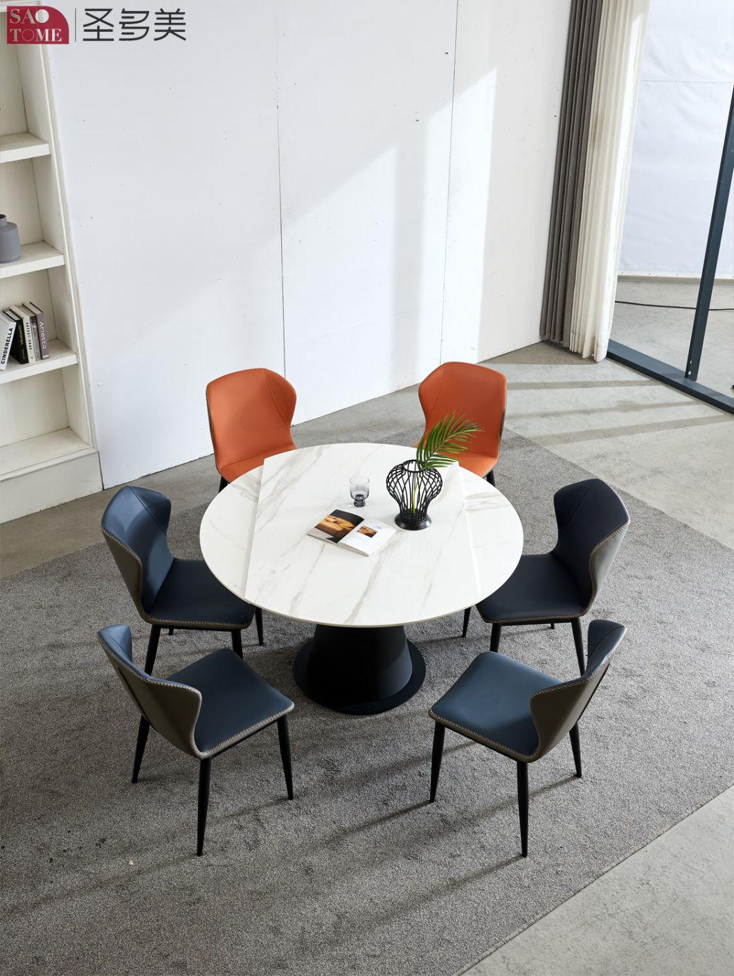 Modern Style Southeast Asia Design Extendable Dining Table Wood Slate Dining Table