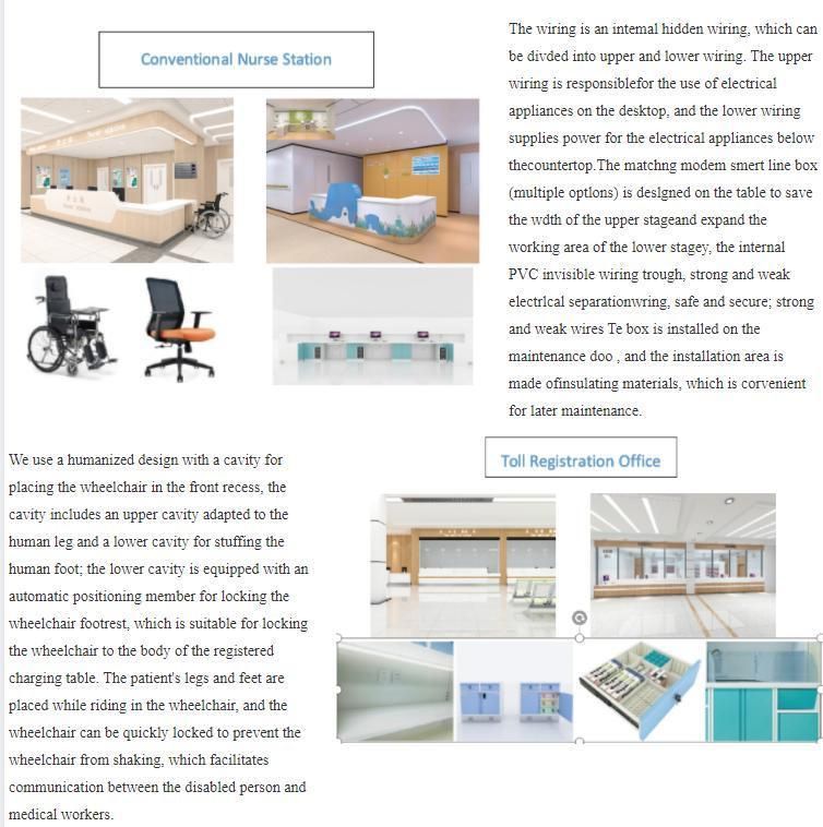 China Cheap Price Hospital Beds Modern Design Hospital Beds Medical Equipment Used Hospital Bed Multi-Function Medical Furniture