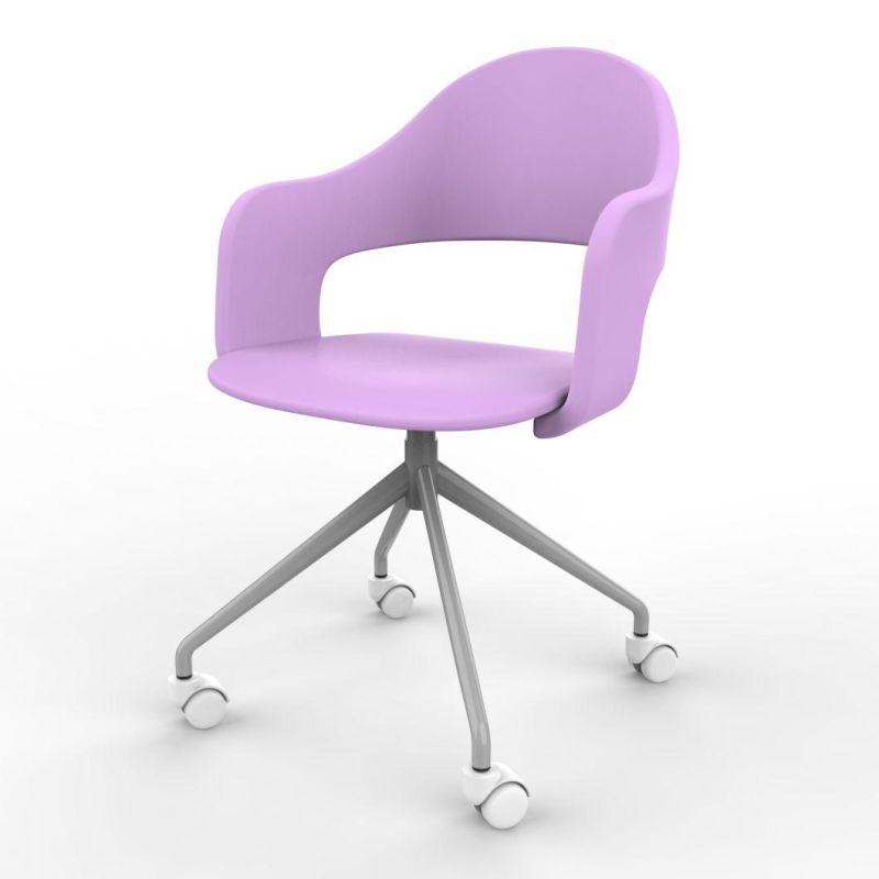 Wholesale USA UK Modern Metal Office Meeting Dining Swivel Chair for Office Hotel Home