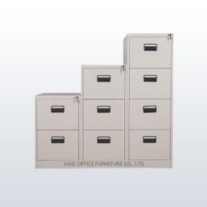 Modern Office Furniture Metal Steel Knocked Down Structure 4 Drawer Filing Cabinet
