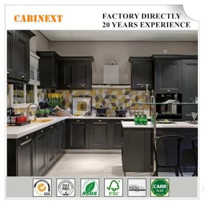 Factory New Customized Wood Cupboards Kitchen Pantry Cabinet CB008