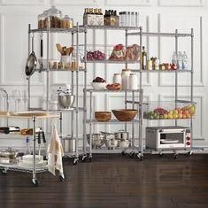 12&prime;&prime;d Commercial Wire Shelving Grade Kitchen Metal Storage Wire Rack Units