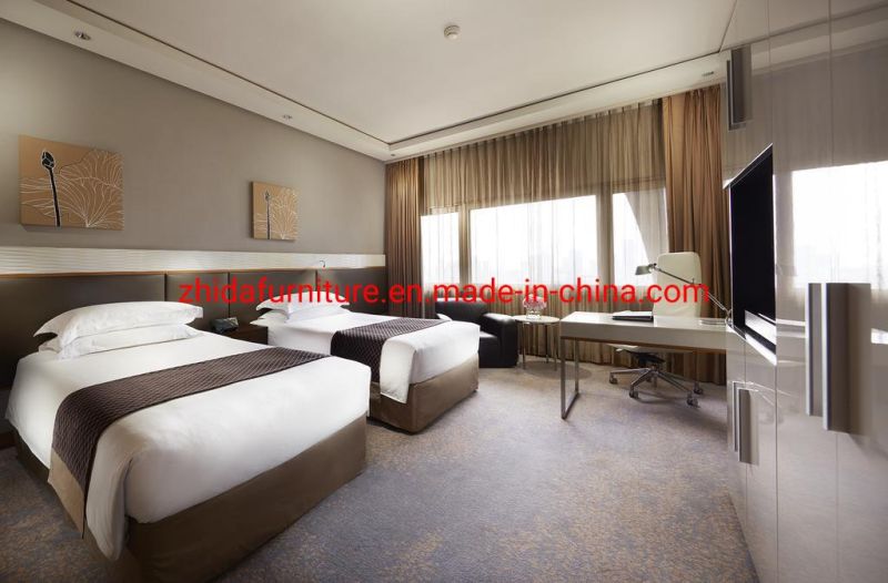 Dubai Hotel Furniture Wooden Bedroom Set King Size Bed Design Room Furniture