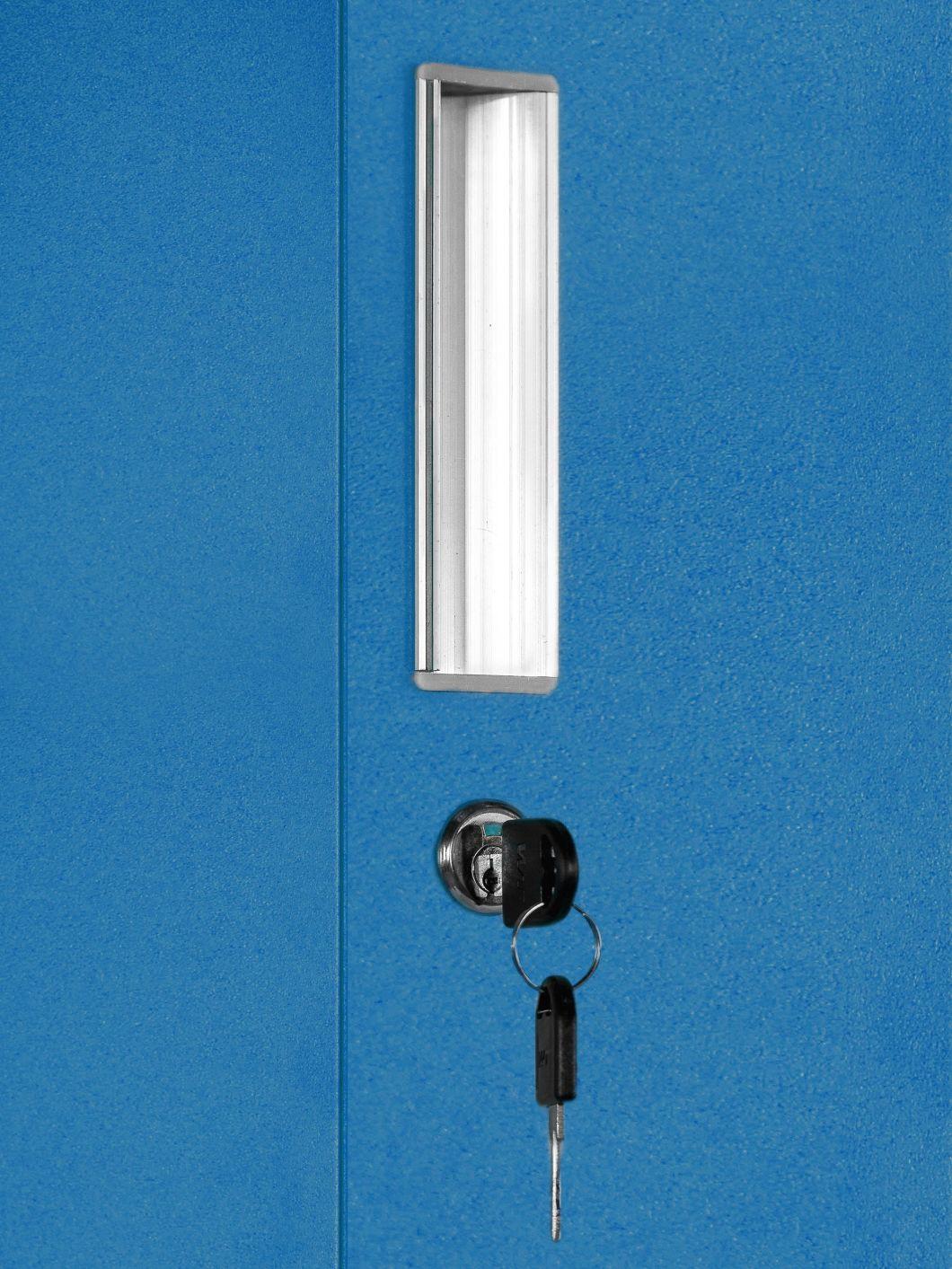 Modern 6 Door Dormitory Student Wardrobe Locker
