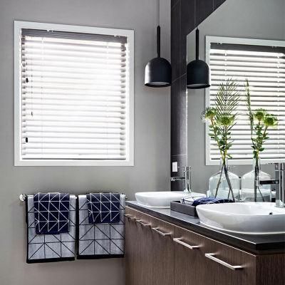 Manual Aluminium Material Window Venetian Blinds for Bathroom