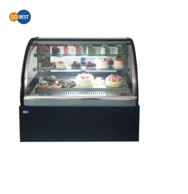 Modern Design Large-Capacity Cake Refrigerated Table-Type Arc Refrigerated Display Cabinet