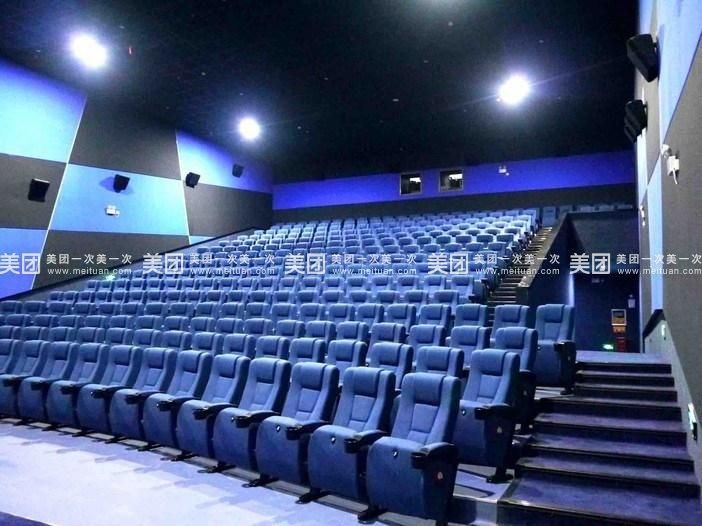 Multiplex 2D/3D Push Back Leather Cinema Movie Theater Auditorium Couch