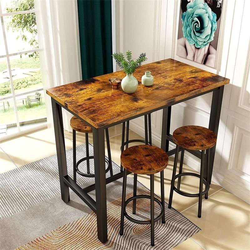 High European Wood Dining Table Dining Room Furniture