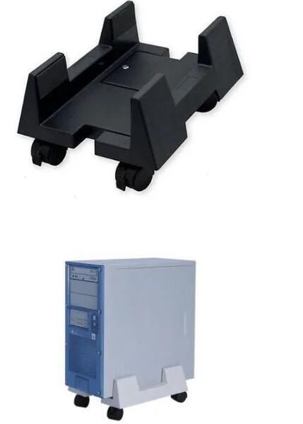 Adjustable Plastic CPU Stand Office Furniture Fittings