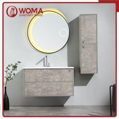 Woma 27.5 Inch Solid Wood Project Design Bathroom Cabinet (W1013A)