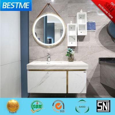 Modern Bathroom Stainless Steel Water Proof Furniture (BY-B6194-100)