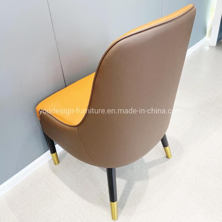 Luxury Cheap Dining Room Chairs Modern Leather Covers Chair for Dining Room Brand Dining Chair Set Designs Furniture