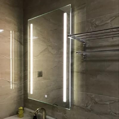 Hotel Defogger LED Lighted Bathroom Mirror with Touch Sensor