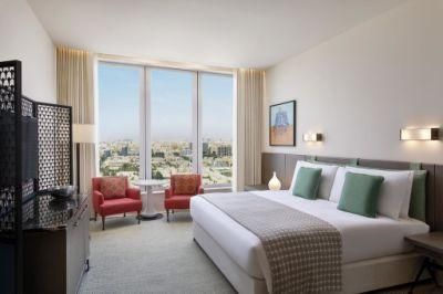 Wood Veneer Commercial Hotel Guest Room Furniture 5 Star Rated