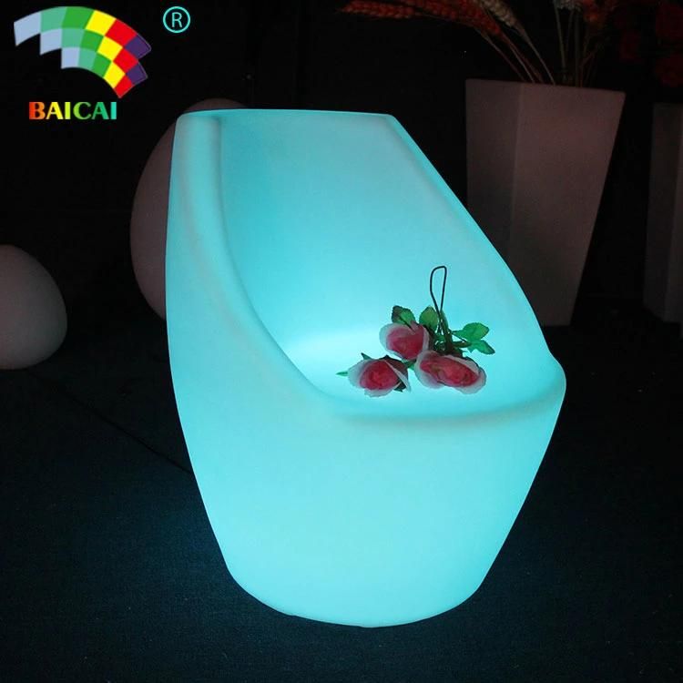 Fast Delivery Rechargeable PE New Design LED Bar Chair